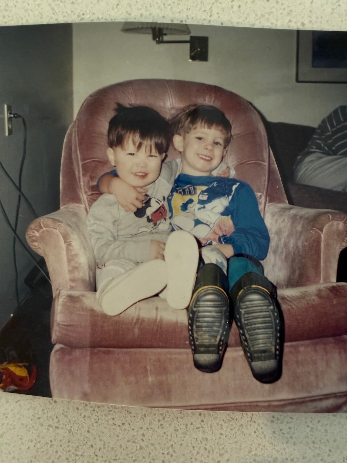 Parker and Taylor Miller together as children